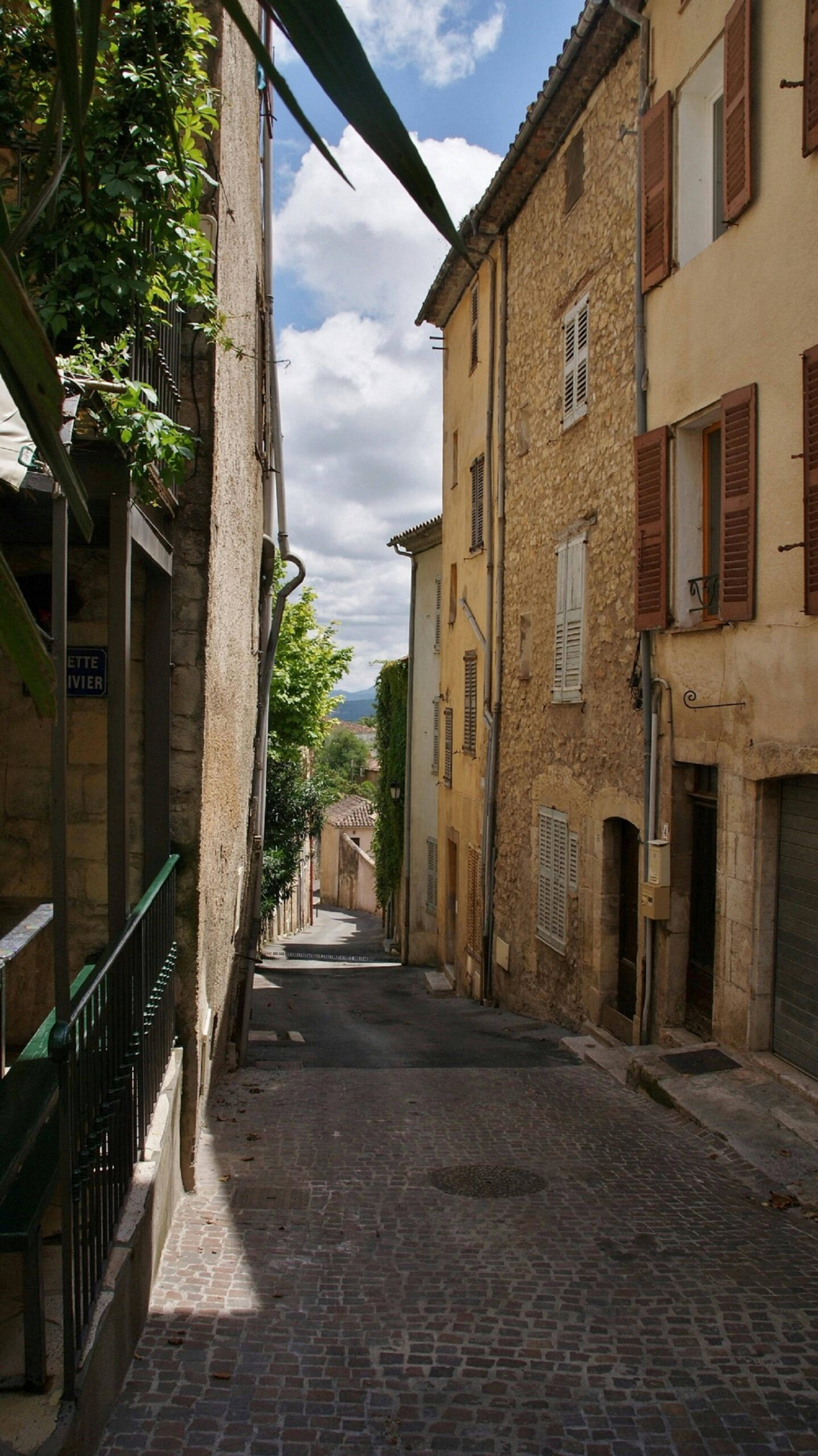 A still Sunday in a French village